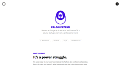 Desktop Screenshot of falonfatemi.com