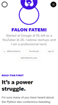 Mobile Screenshot of falonfatemi.com